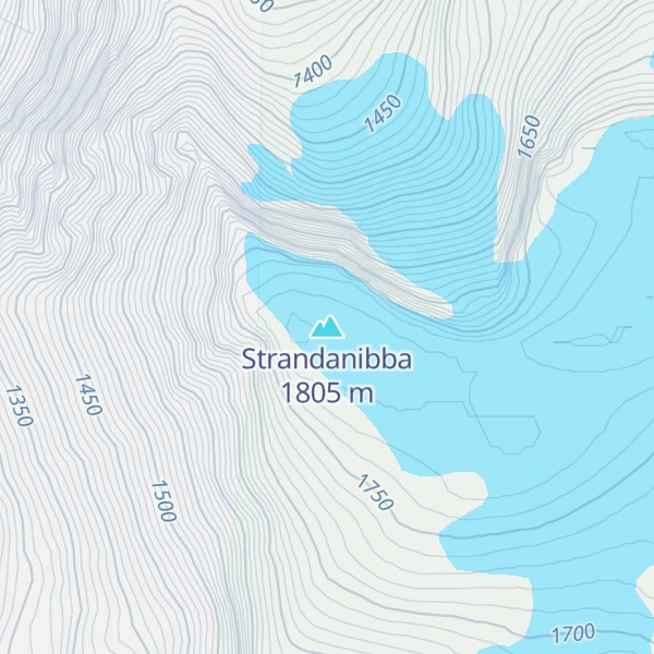 Map of Strandanibba