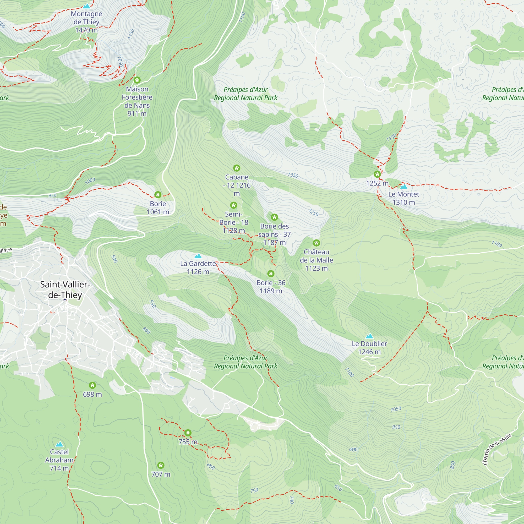Cabane dans doline - 32 map