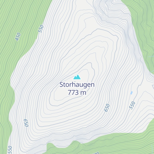 Map of Storhaugen