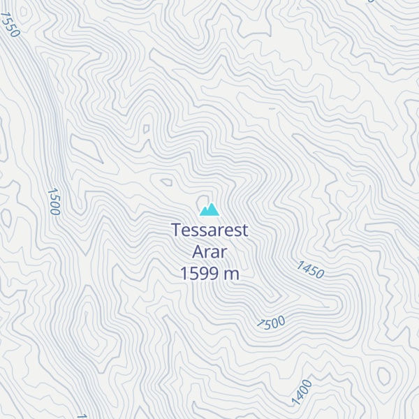Map of Tessarest Arar