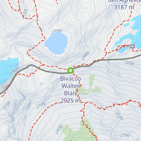 Map of Bivacco Walter Blais