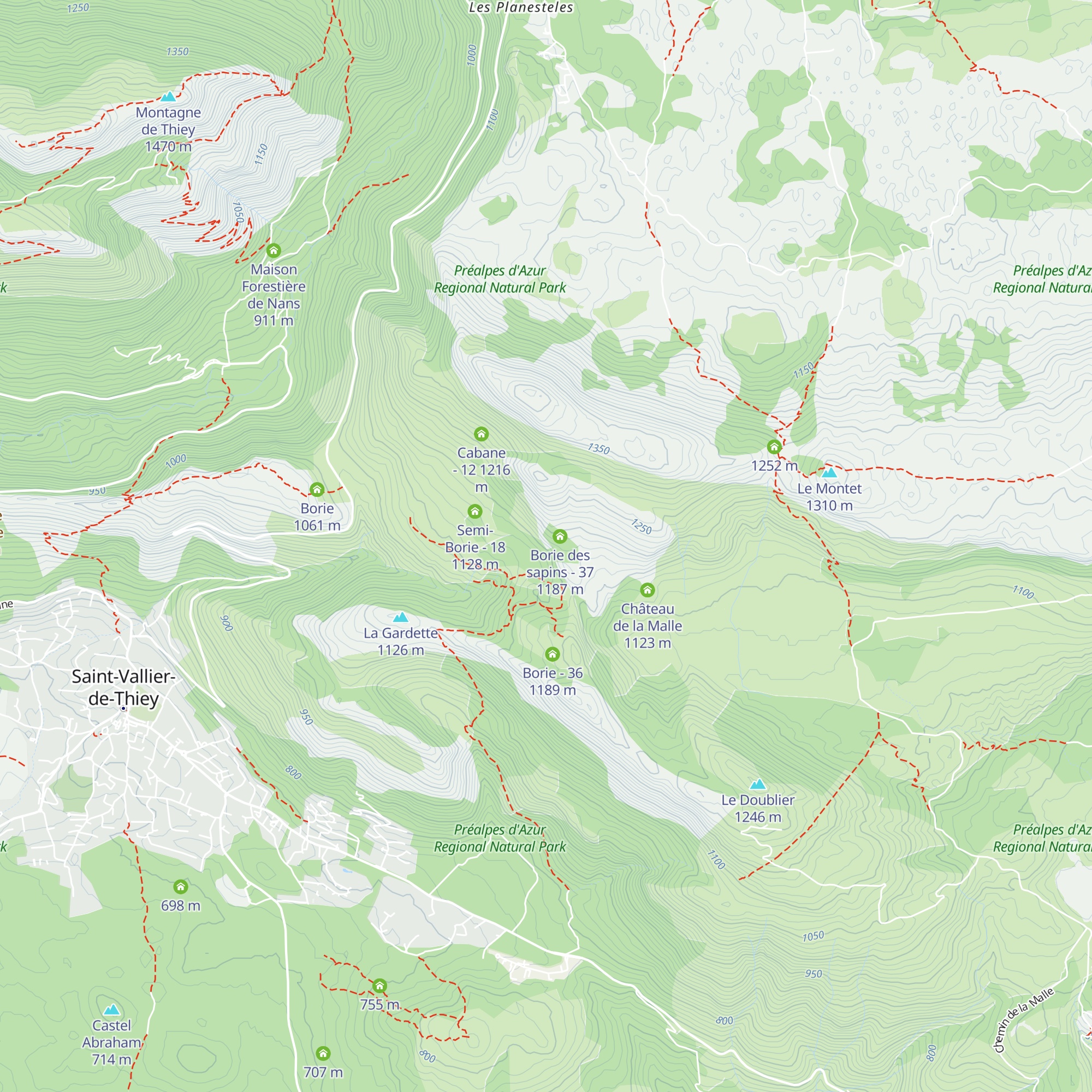 Grande bergerie - 30 map