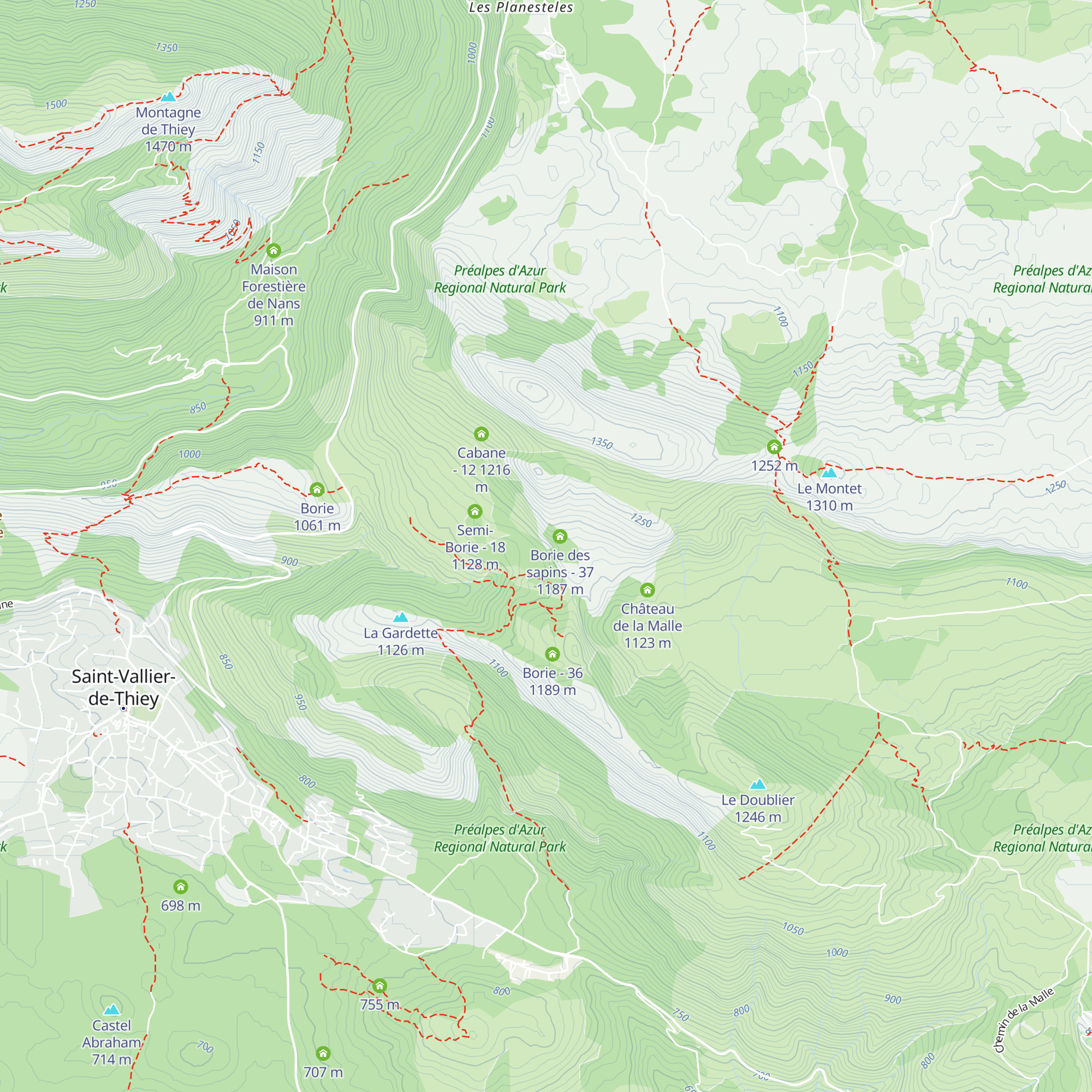 Grande bergerie - 30 map