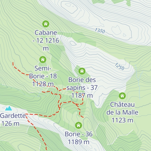 Map of Grande bergerie - 30