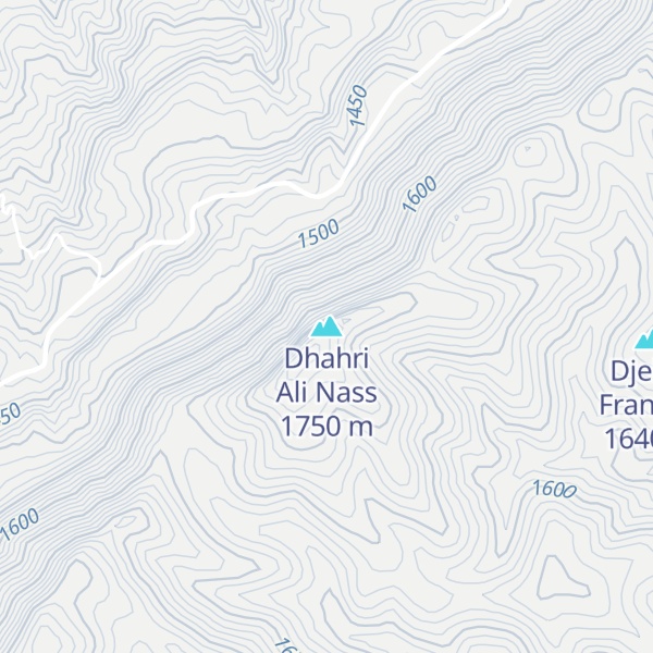 Map of Dhahri Ali Nass