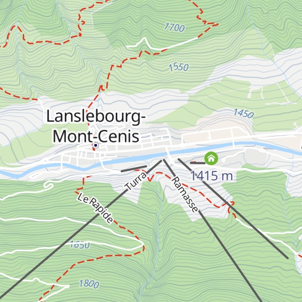 Map of Le Yack