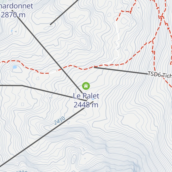 Map of Le Palet