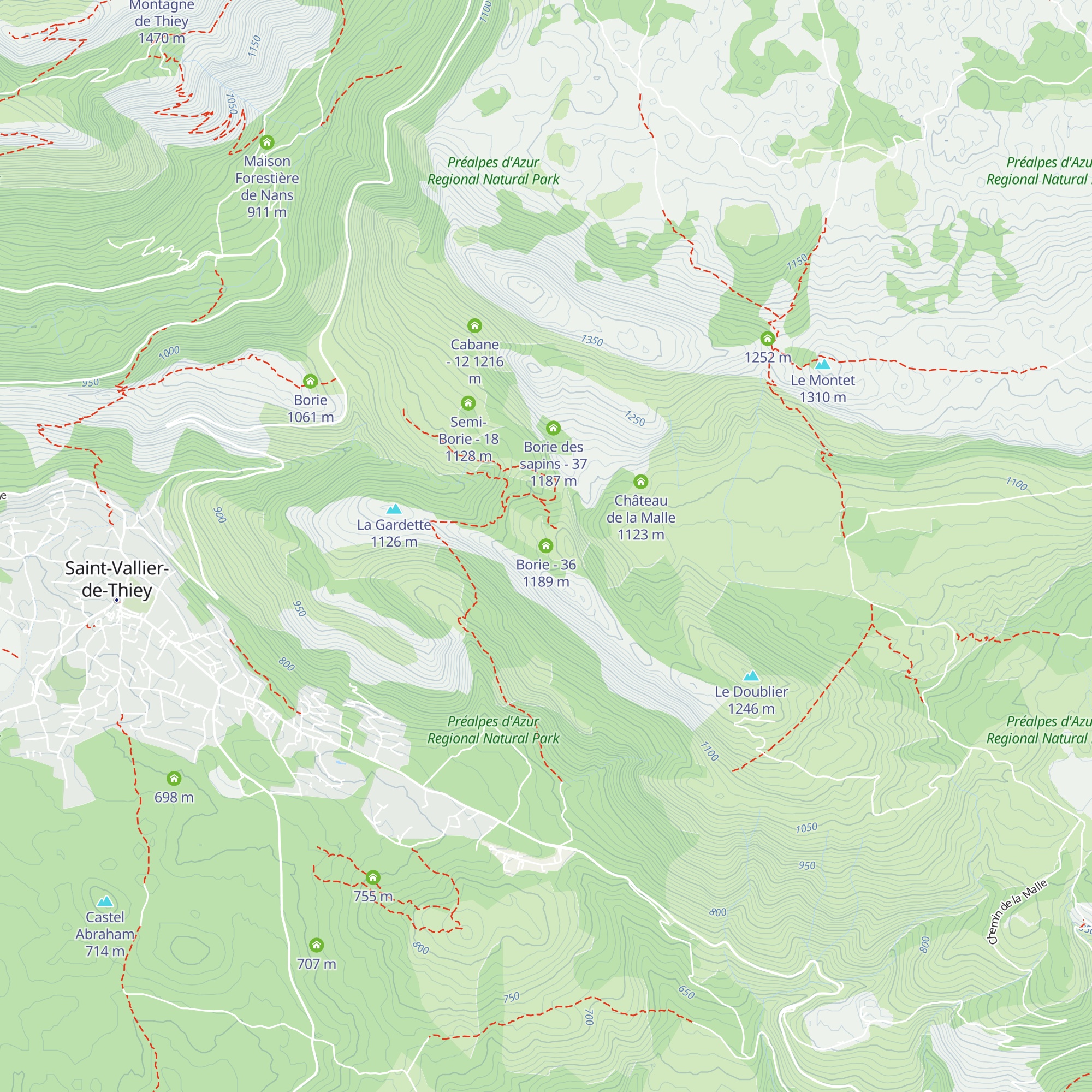 Borie - 36 map
