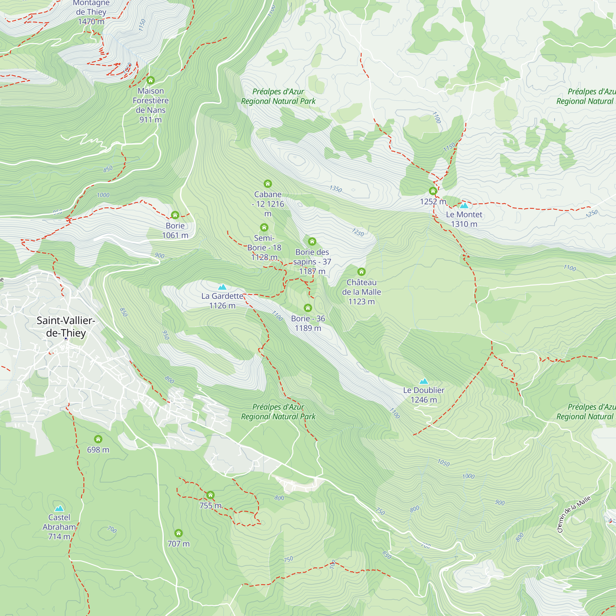 Borie - 36 map