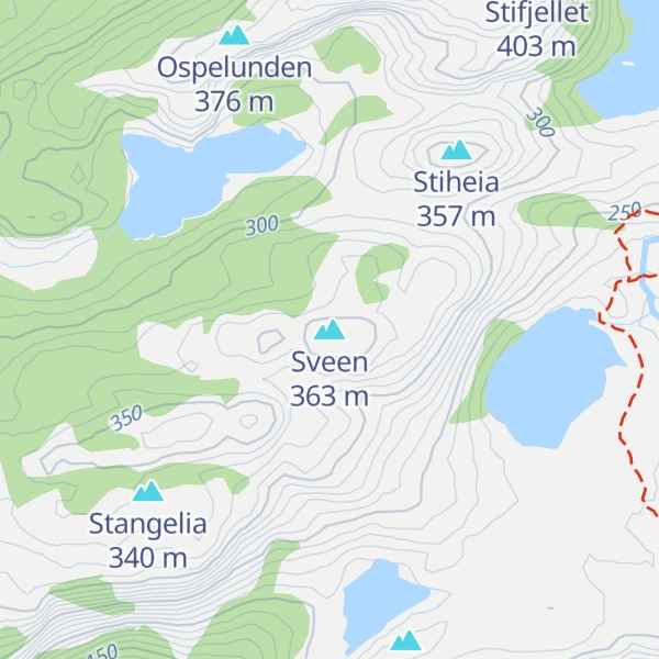 Map of Sveen