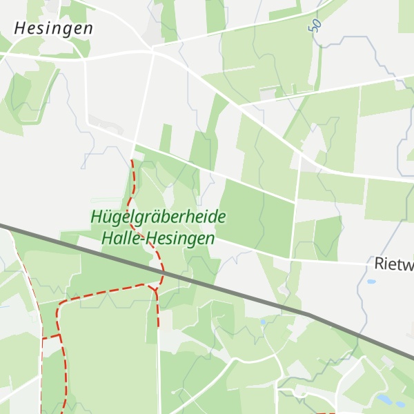 Map of Langer Berg