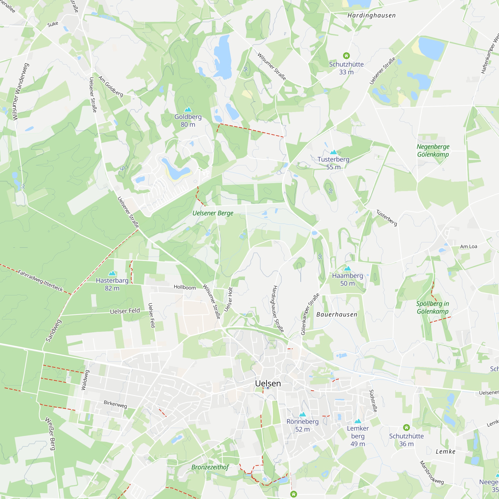 Schutzhütte map
