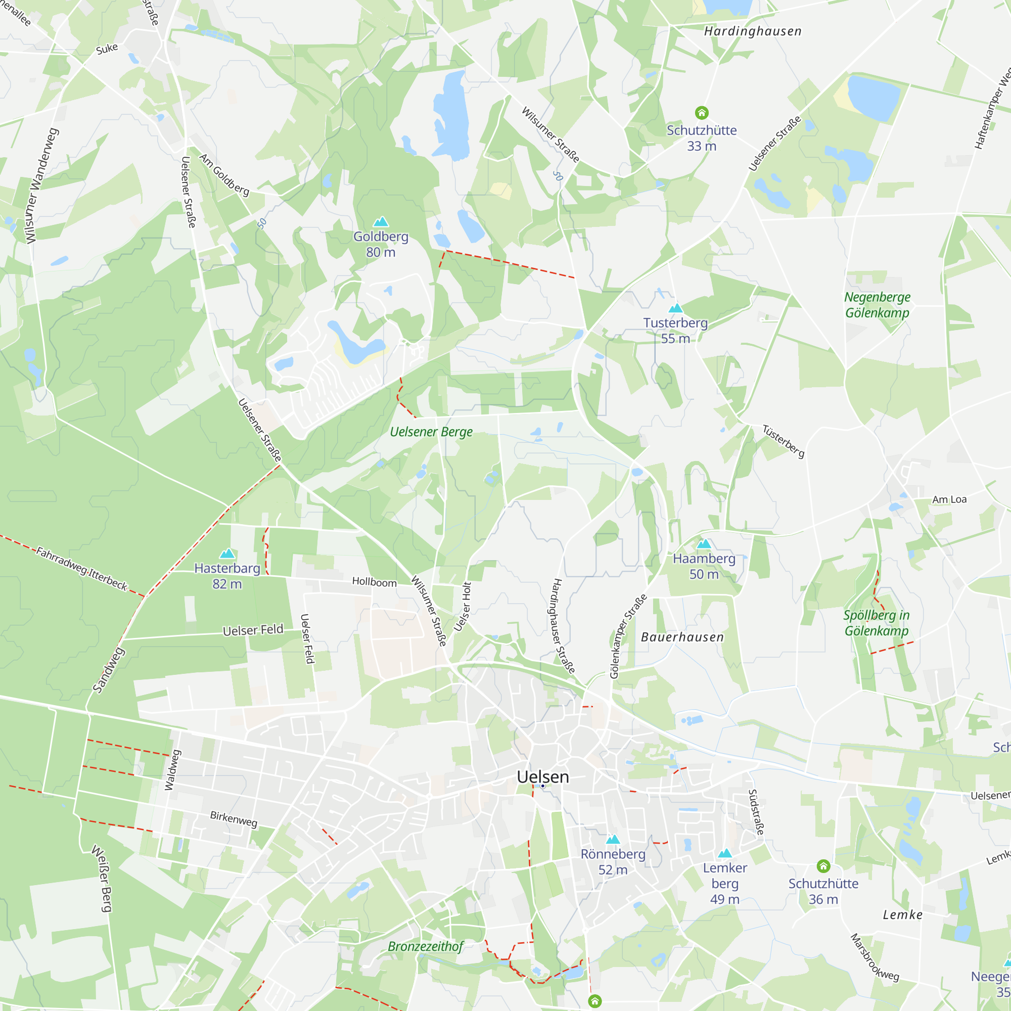 Schutzhütte map