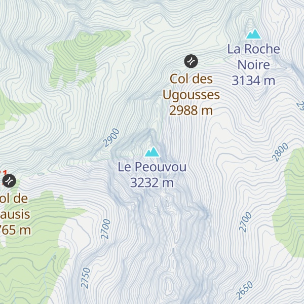 Map of Le Peouvou