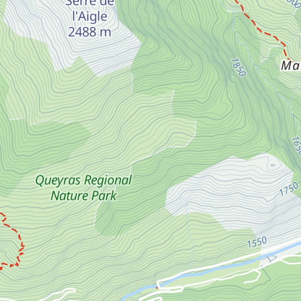 Map of Cabane de Strandès