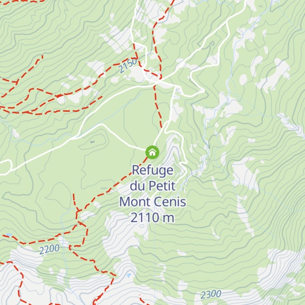 Map of Refuge du Petit Mont Cenis