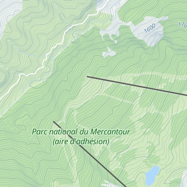 Map of La Buttière