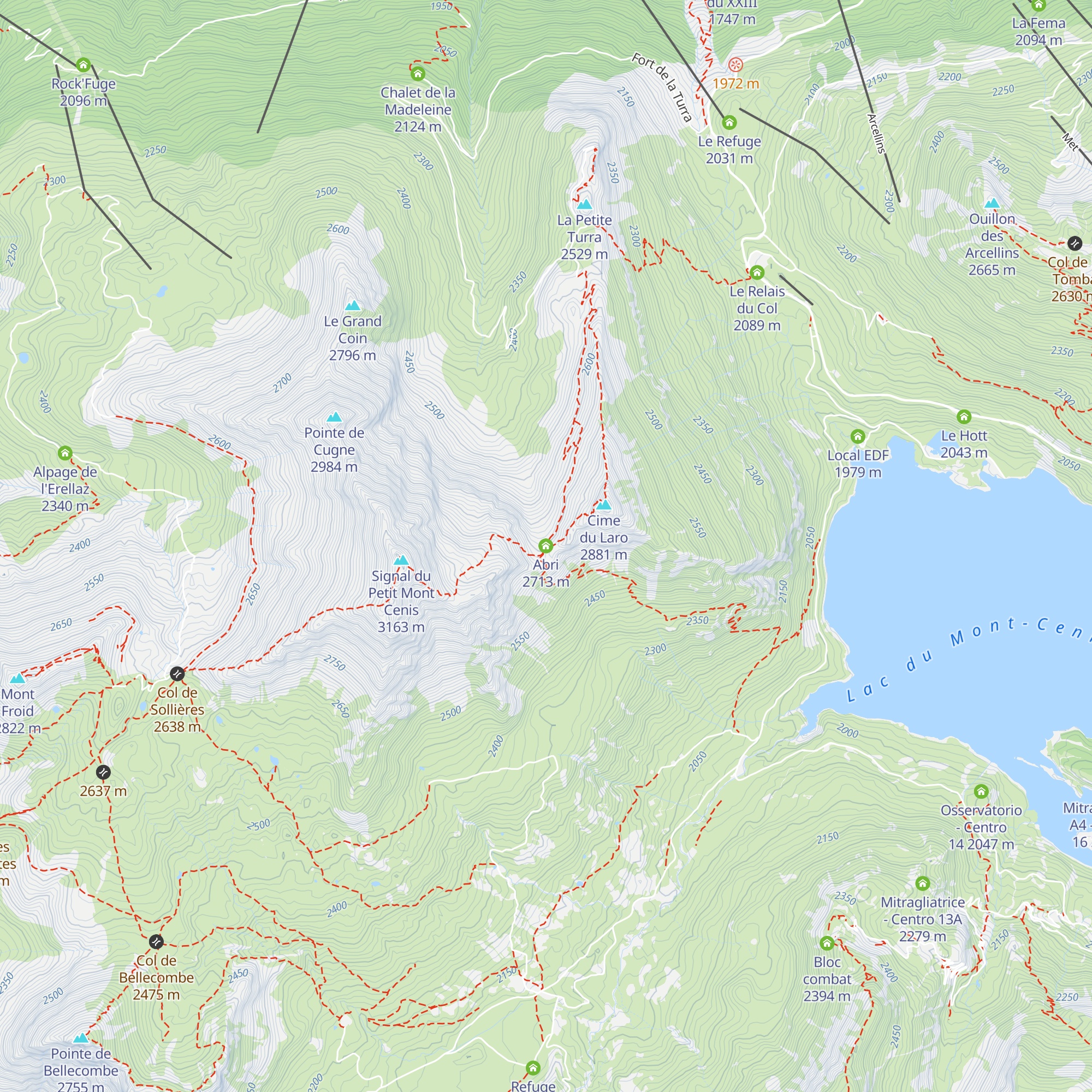 Abri map
