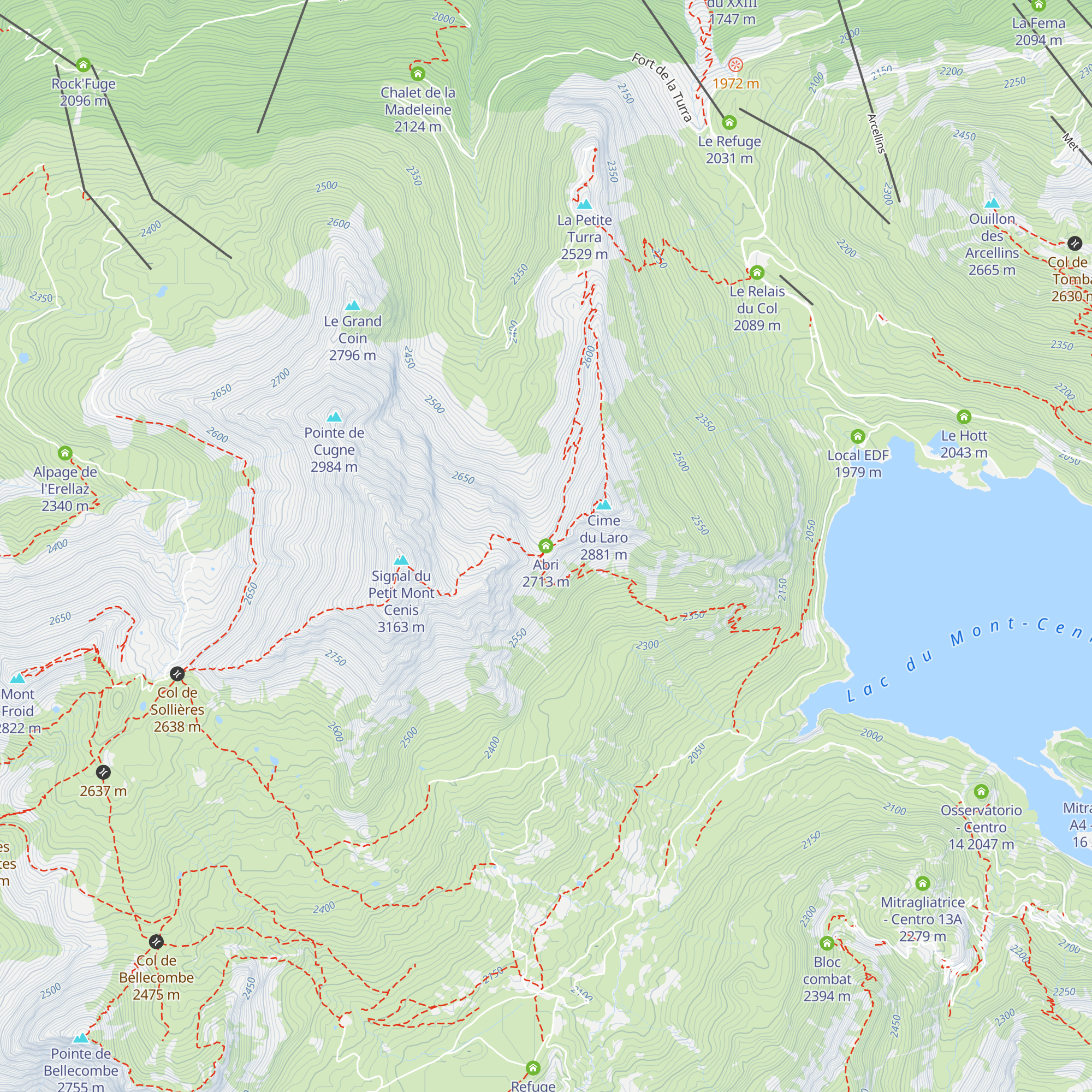 Abri map