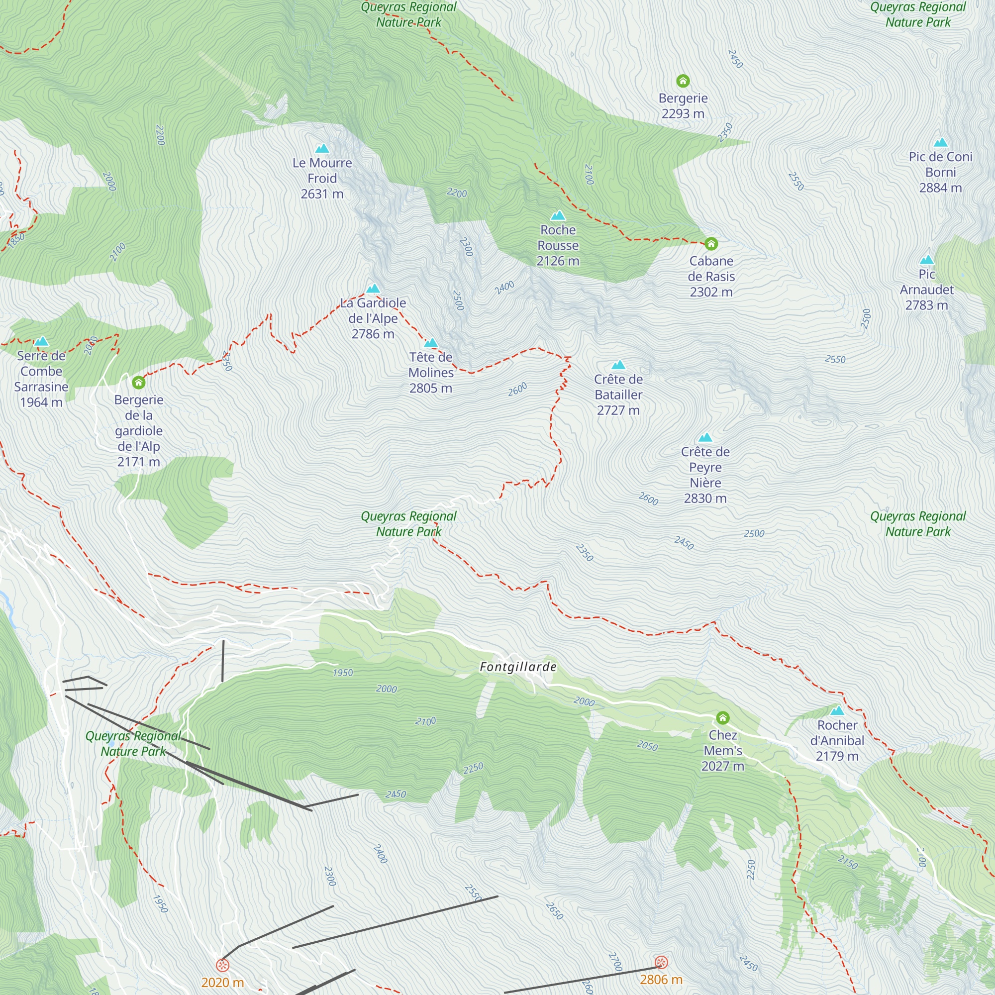 Bergerie du Clos du Loup map