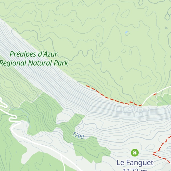 Map of Sommet de Calern