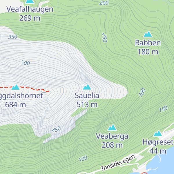 Map of Sauelia