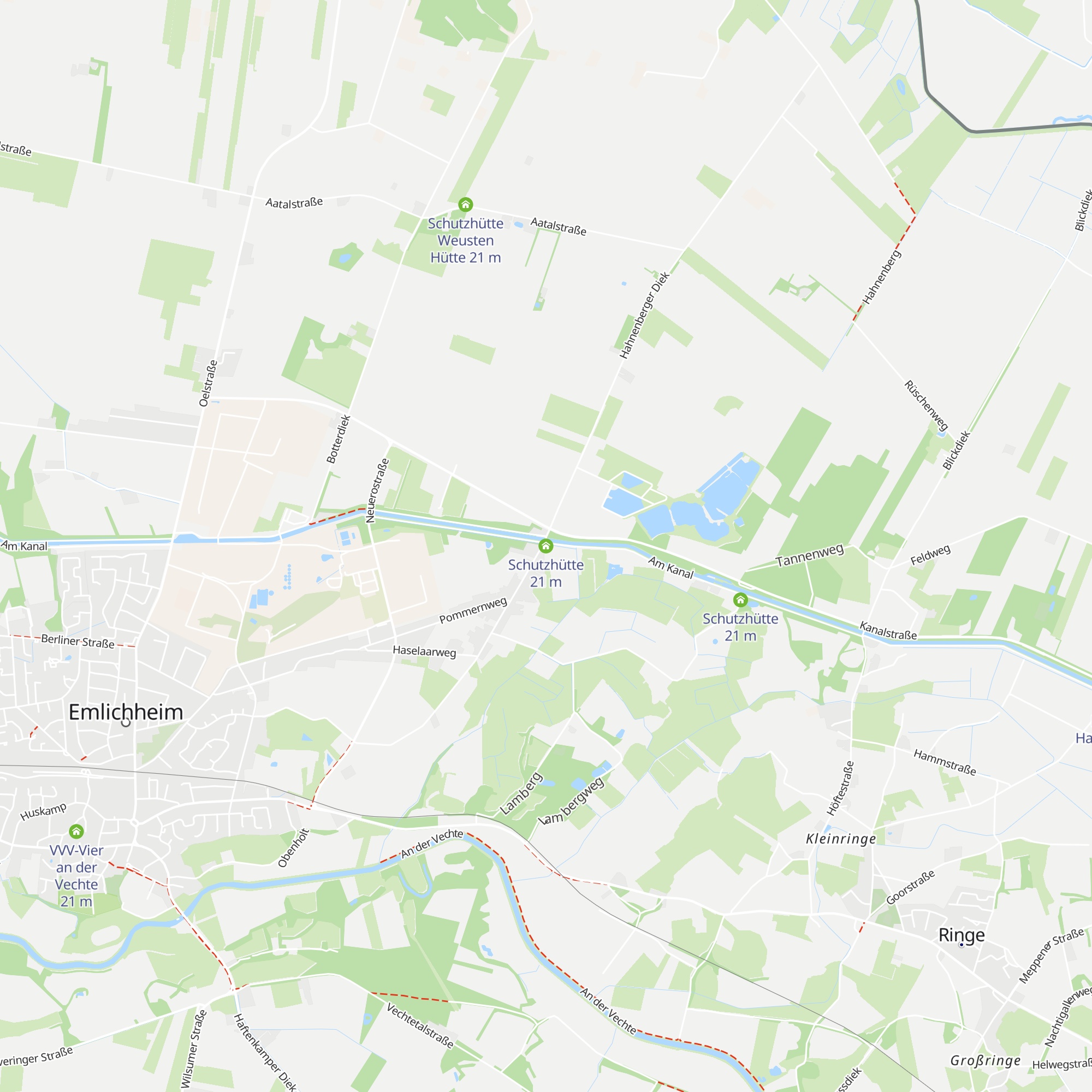 Schutzhütte map