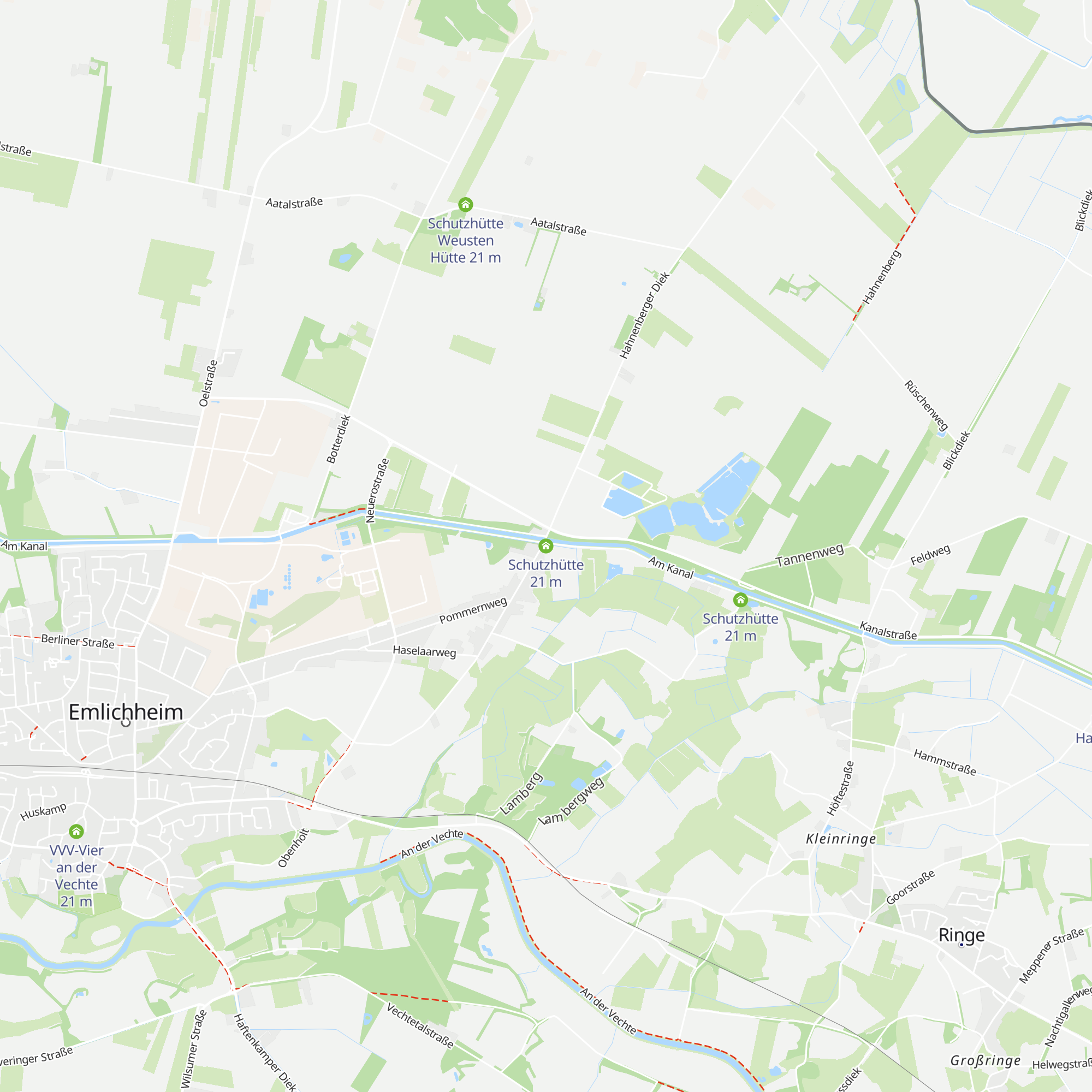 Schutzhütte map