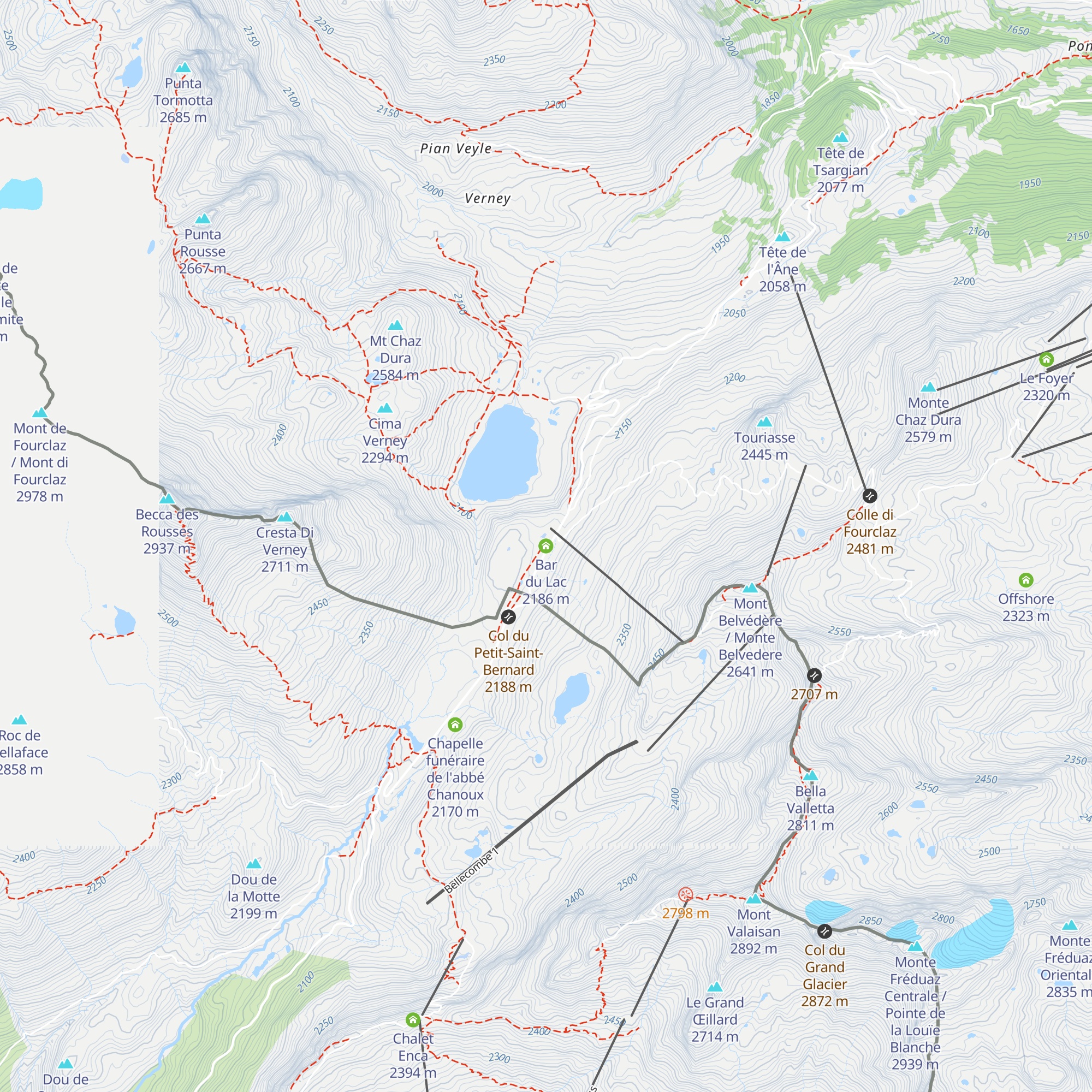 Bar du Lac map
