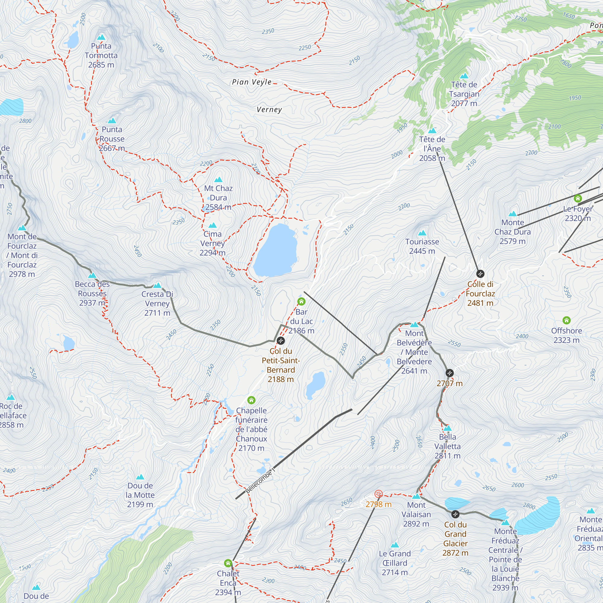 Bar du Lac map