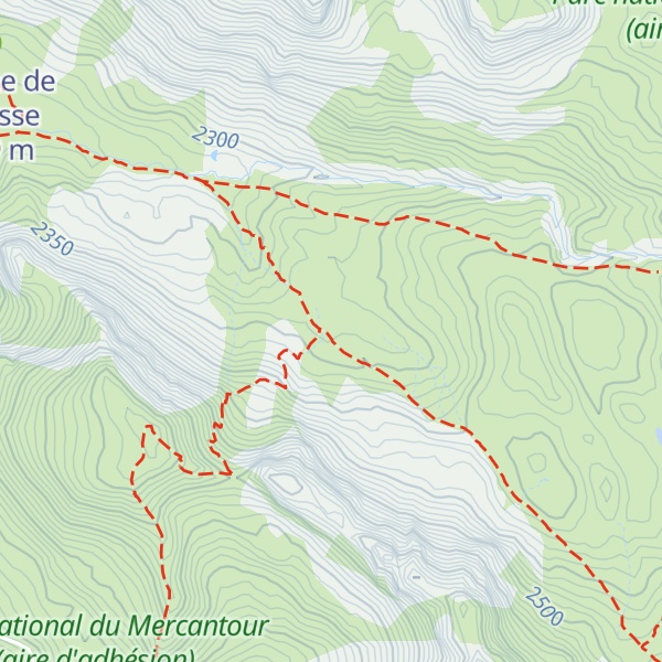 Map of Abri de la Montagnette