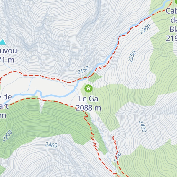 Map of Le Ga