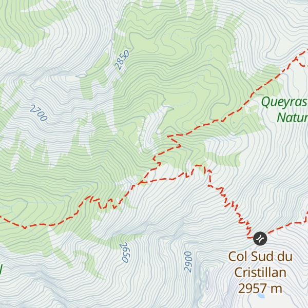 Map of Ancienne cabane des douanes