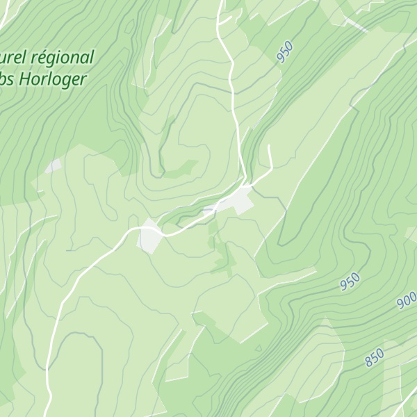 Map of Refuge de la Montée