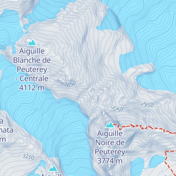 Map of Bivacco Piero Craveri