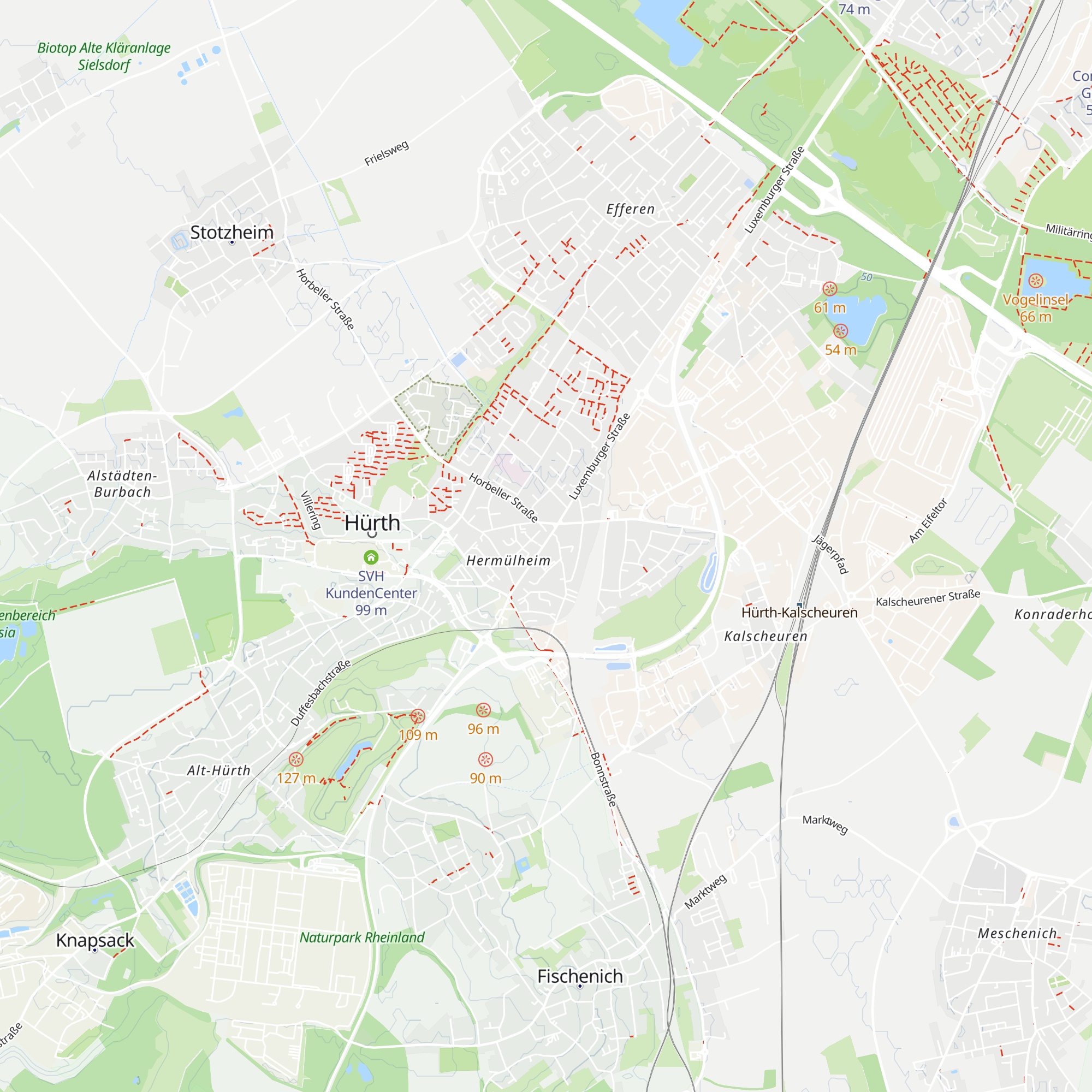 Puszta Hütte map