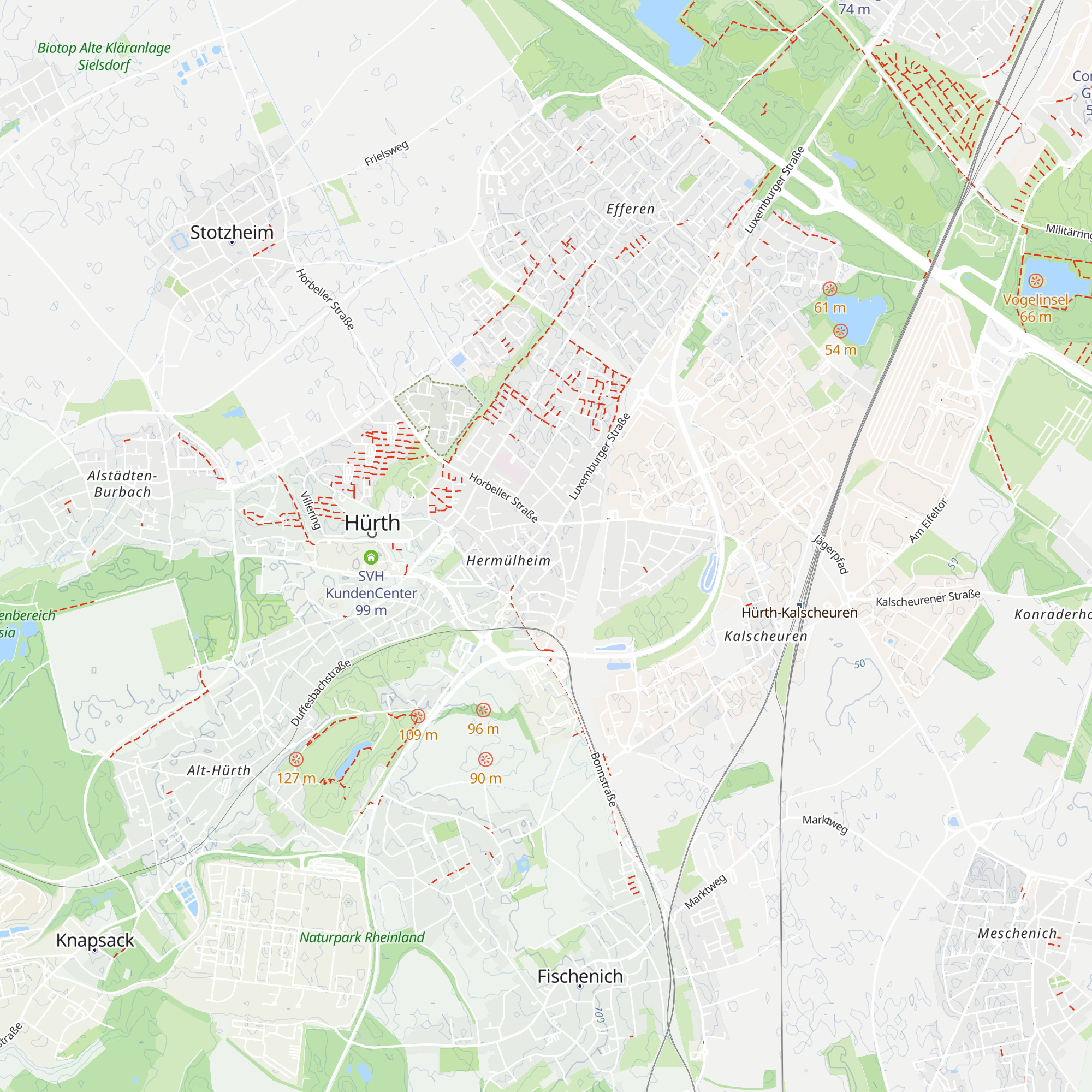 Puszta Hütte map