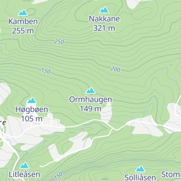 Map of Ormhaugen