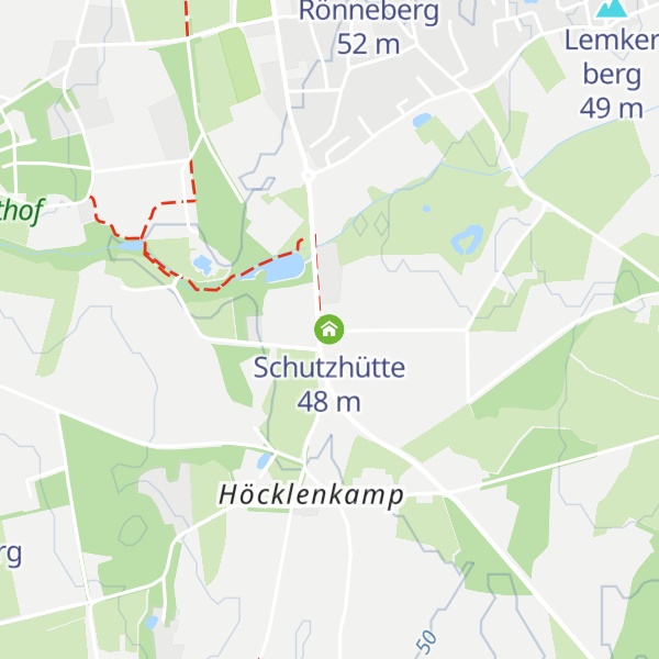 Map of Schutzhütte