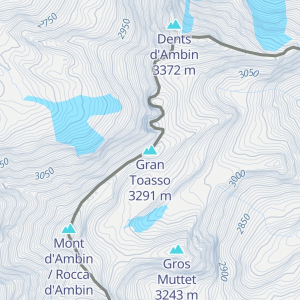 Map of Gran Toasso
