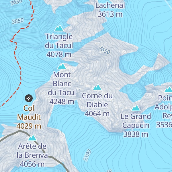 Map of Pointe Carmen