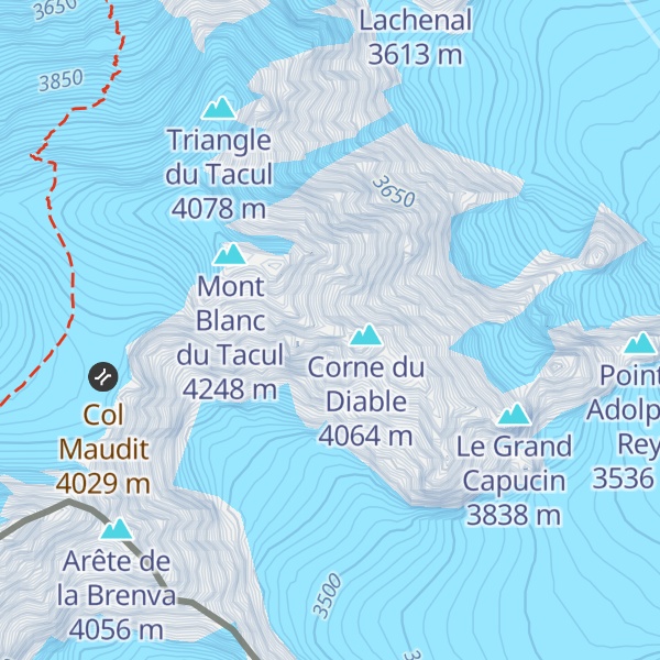 Map of Pointe Médiane