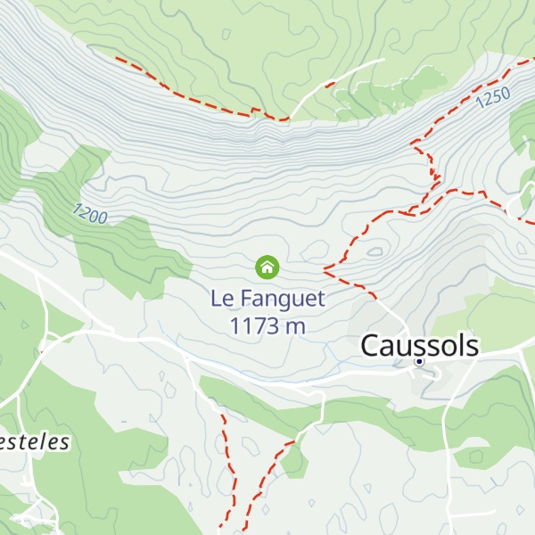 Map of Le Fanguet