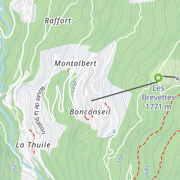 Map of Lama Llama