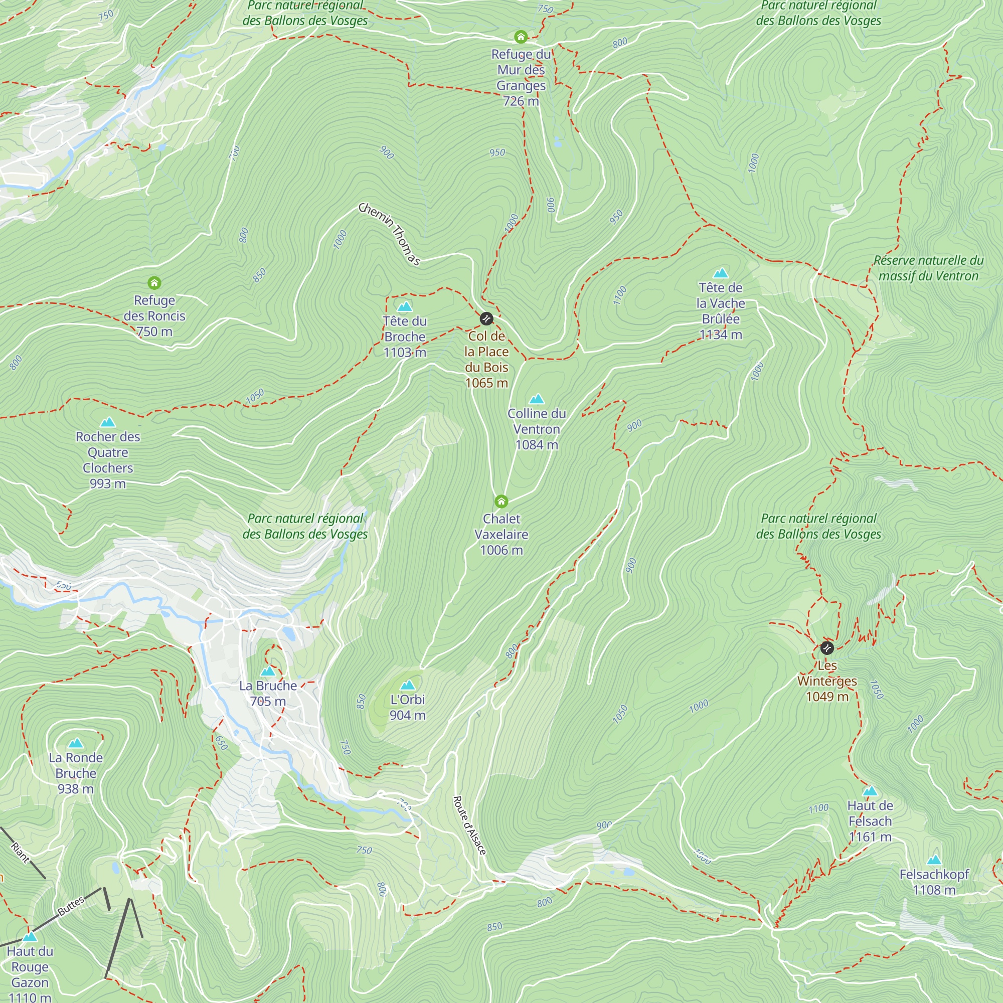 Chalet Vaxelaire map