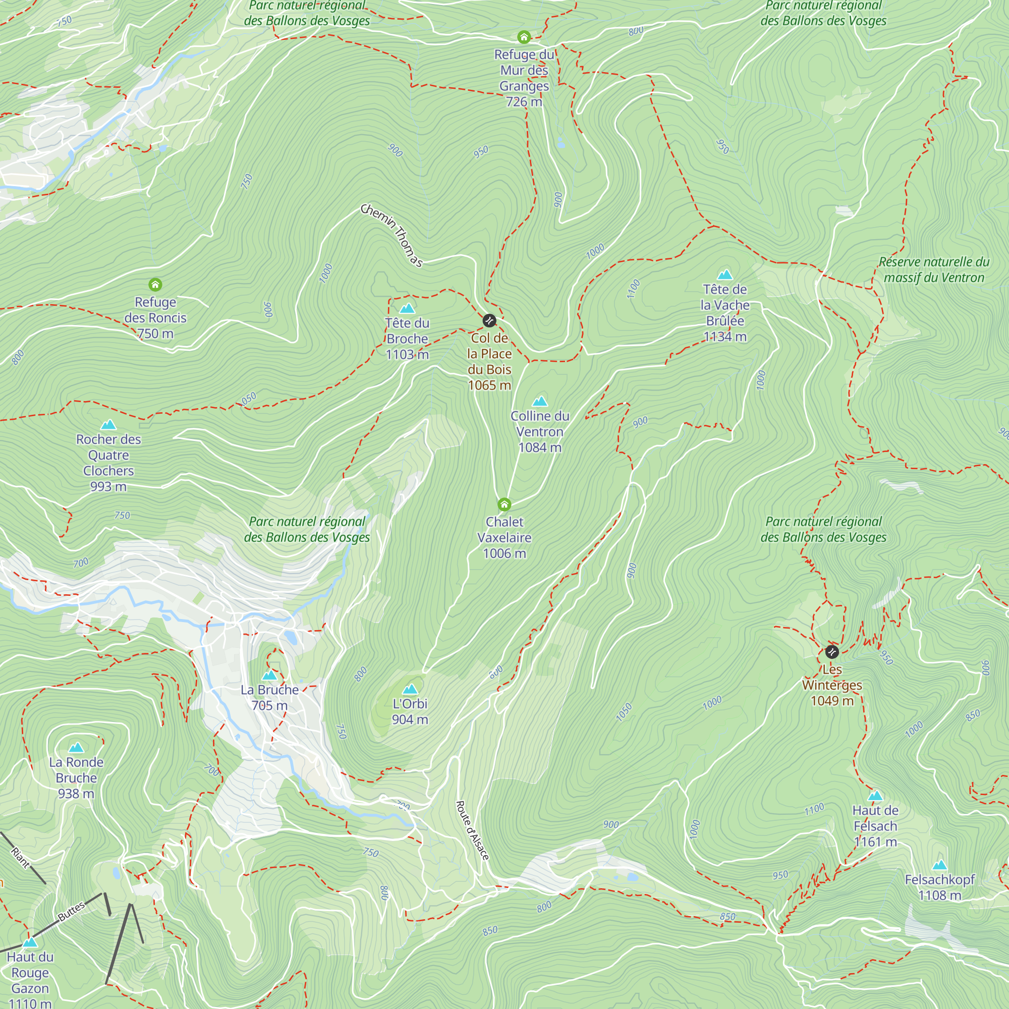 Chalet Vaxelaire map