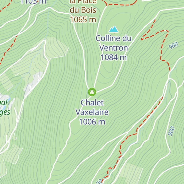 Map of Chalet Vaxelaire