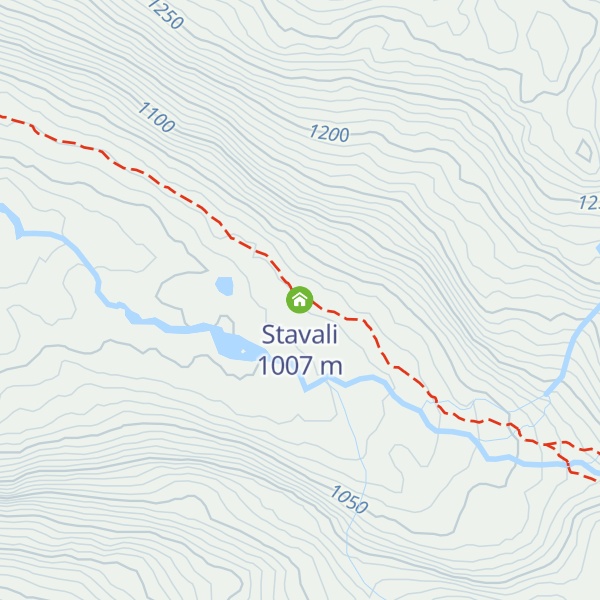 Map of Stavali