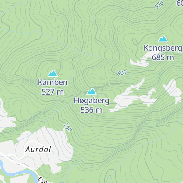 Map of Høgaberg