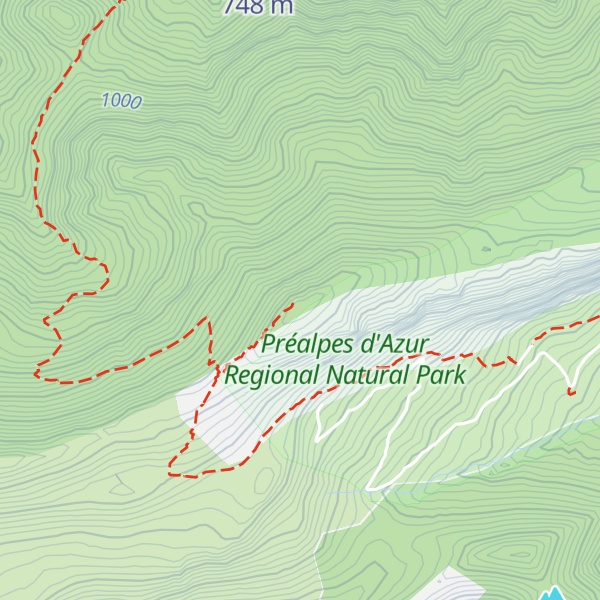 Map of Sommet du Gourdan Est